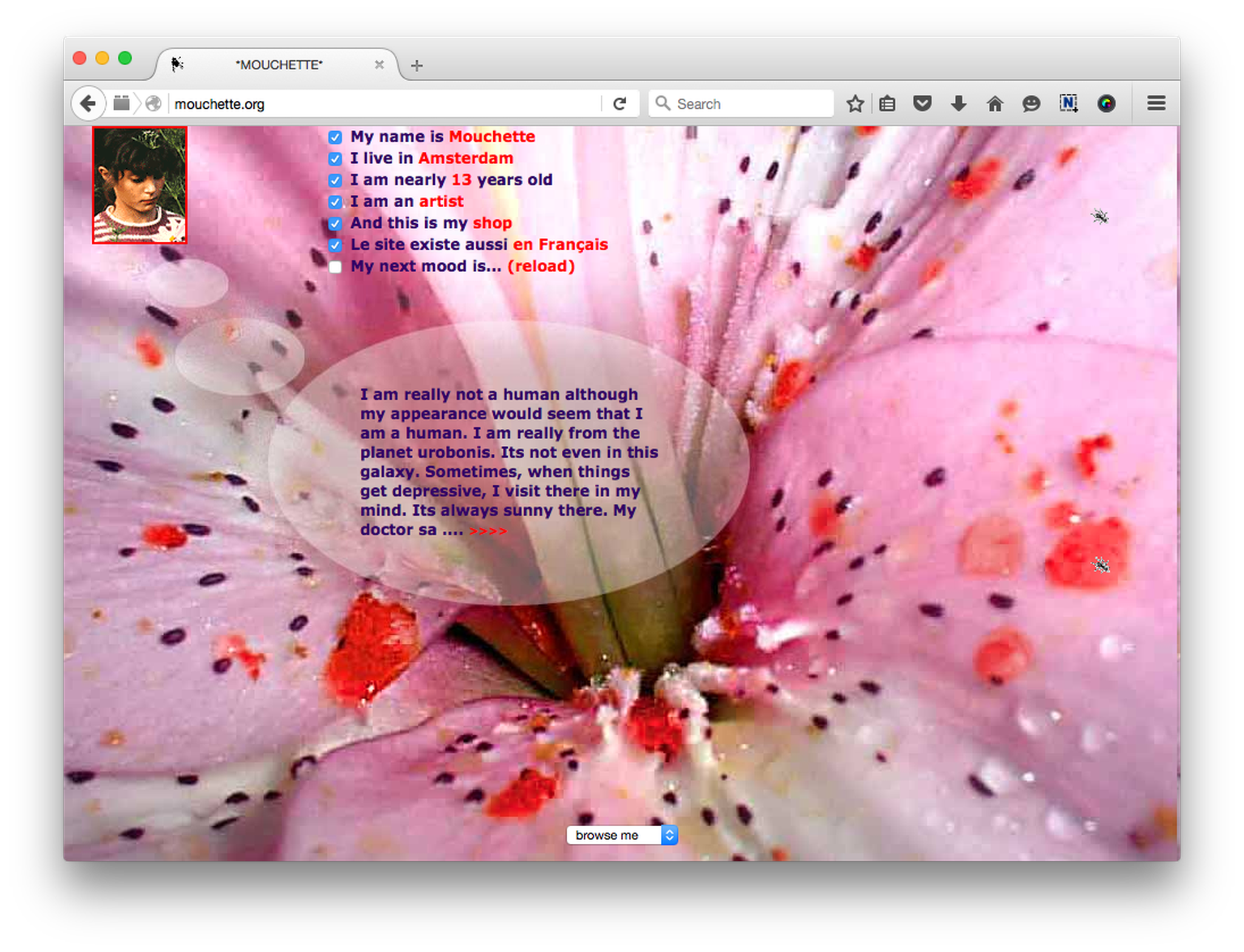 Rhizome > events > First Look: Hypertext Characters